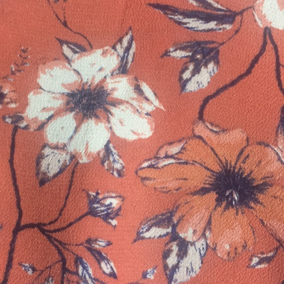 KNOX ROSE Floral Print Oversized Relaxed Fit Comfy Kimono with Tassels - Picture 10 of 16